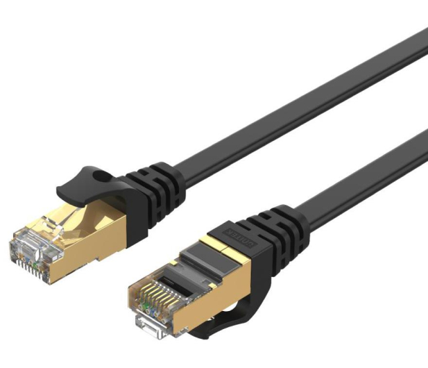 Unitek RJ-45 Cat.7 10m (płaski) - 672315 - zdjęcie 2
